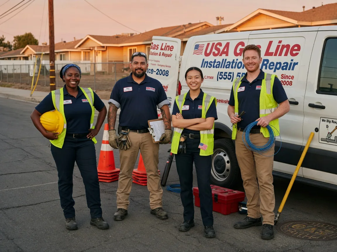 Gas Line Installation company in Tea, SD